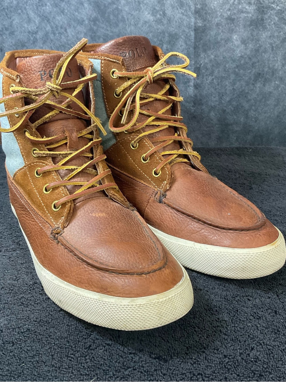 Polo by Ralph Lauren Size 12 Tynedale Brown Leather Boots